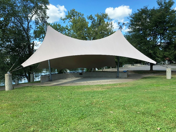 pavillion at Zane's Landing